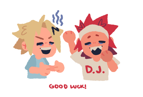 khyvadraws:    Good luck on finals/exams everyone!! Stay hydrated &amp; don’t