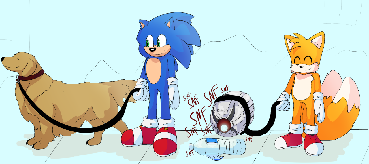 Sonic & Tails by Noveni on Newgrounds