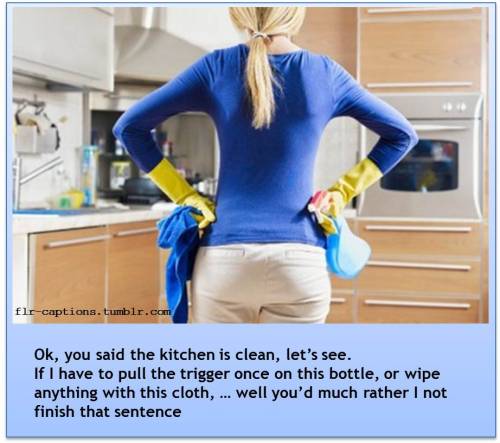 XXX Ok, you said the kitchen is clean, let’s photo