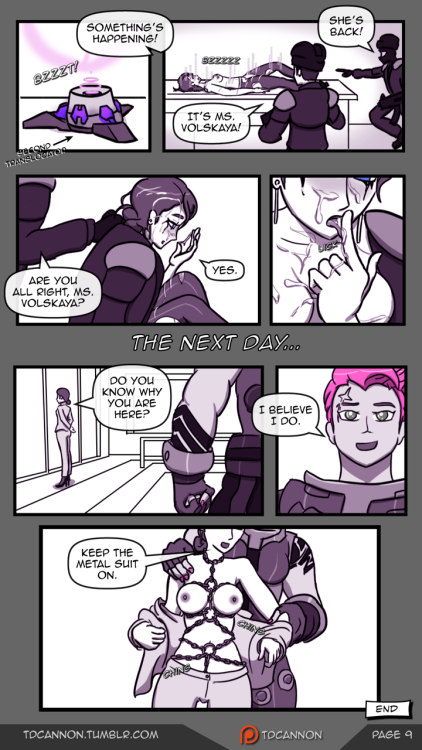 tdcannon:  At last, my Sombra Hentai is finally COMPLETE!  Happy Holidays, everyone!  Hope you guys enjoy its conclusion.  I have a list of ideas for art I want to get started on, but not before finishing this comic. Coming up next will be a few pinups