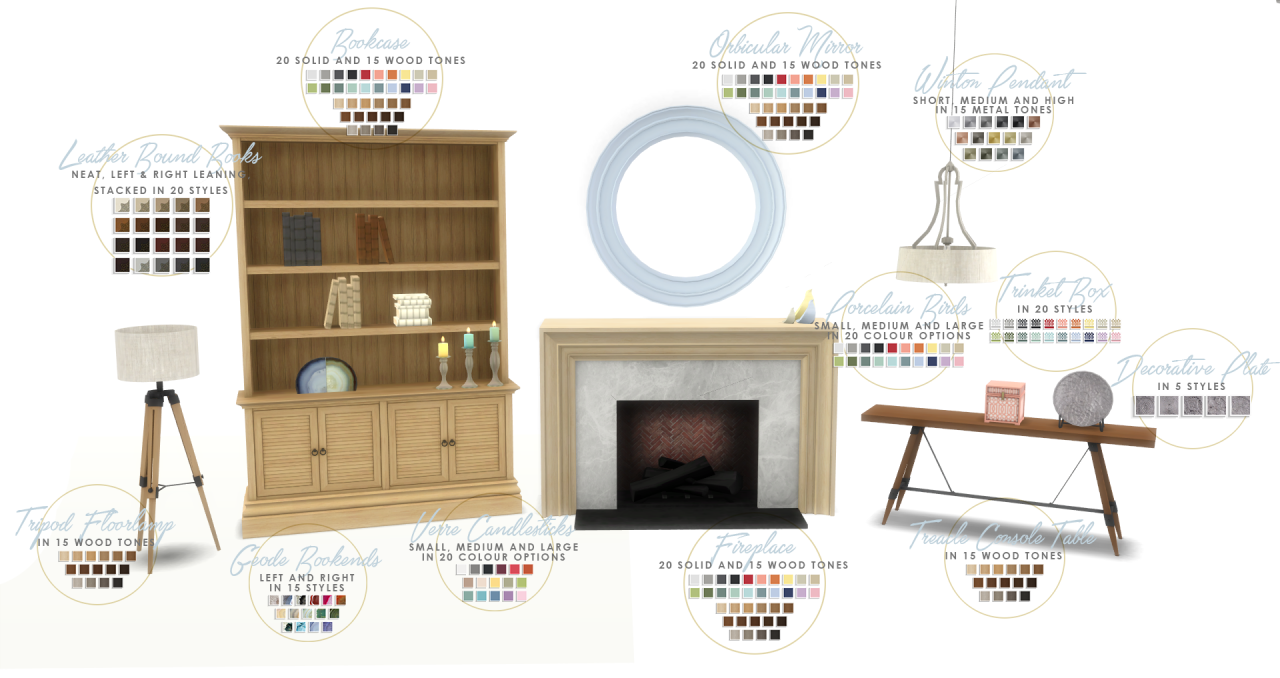 With all the building I have been doing in Windenburg, it has shown me just how much I needed to create some more classic-contemporary furniture that could be used in these coastal homes. I love Hamptons design, so I went about creating my own set of...