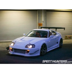 Toyota Supra on TE37 