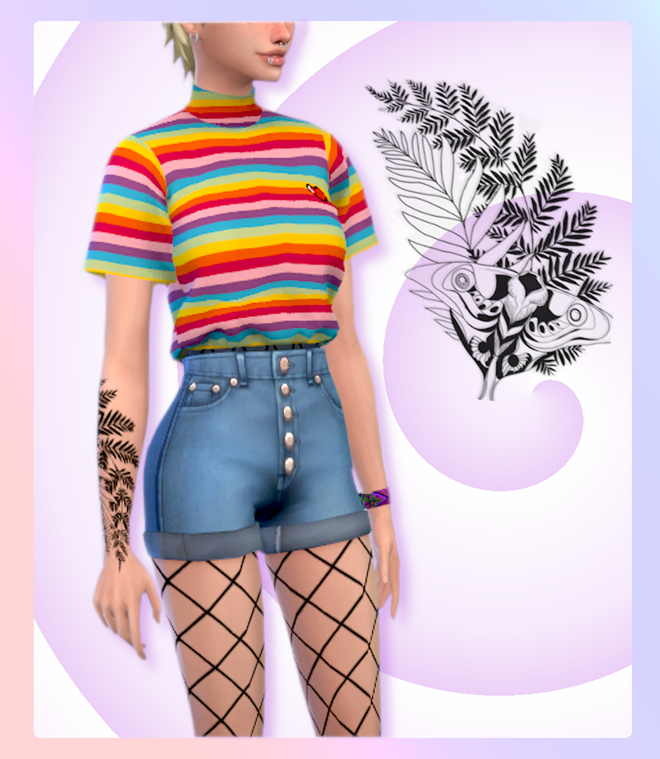 Ellie's Tattoo - The Sims 4 Download - SimsDomination