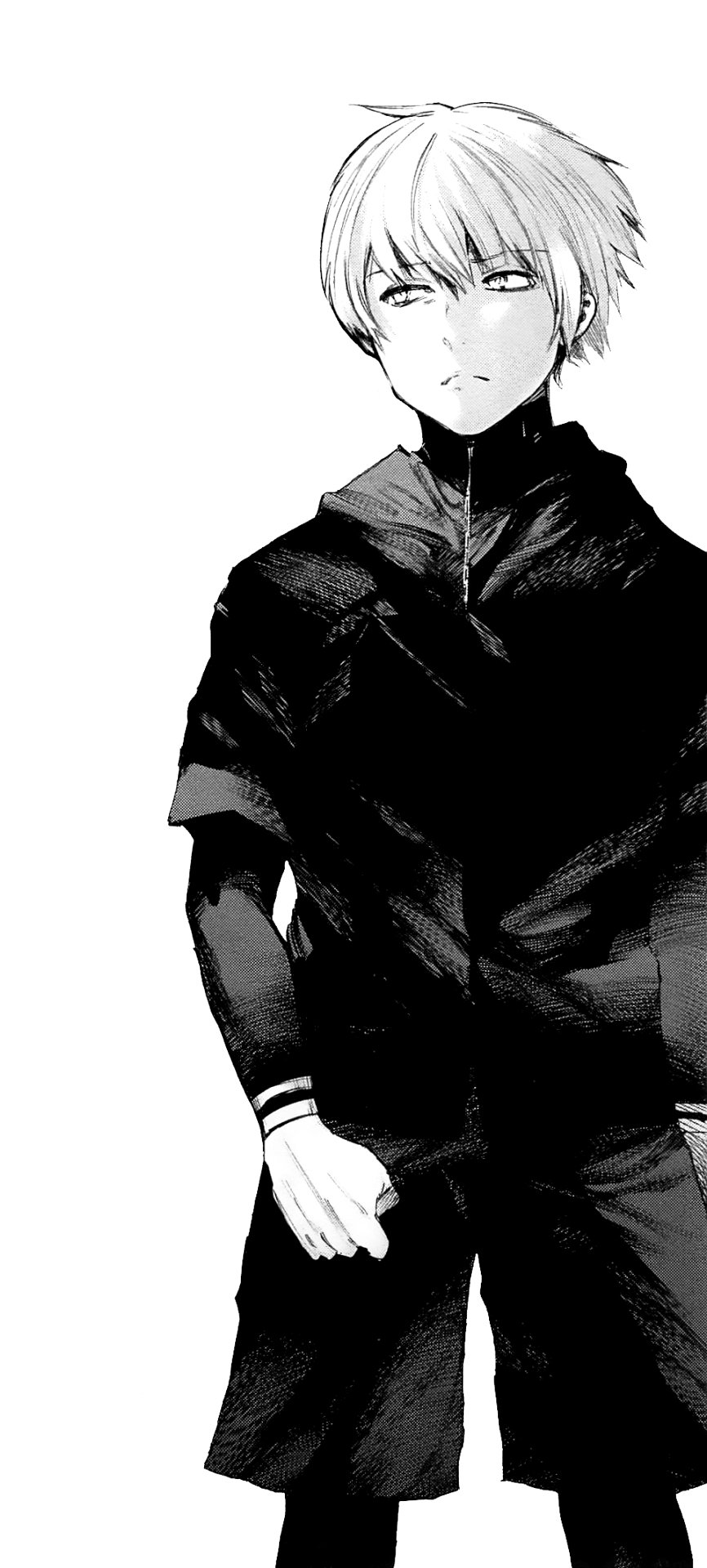 schnorkie:  transparent Shiro Kaneki for your blog 