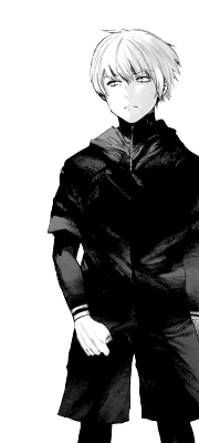 schnorkie:  transparent Shiro Kaneki for