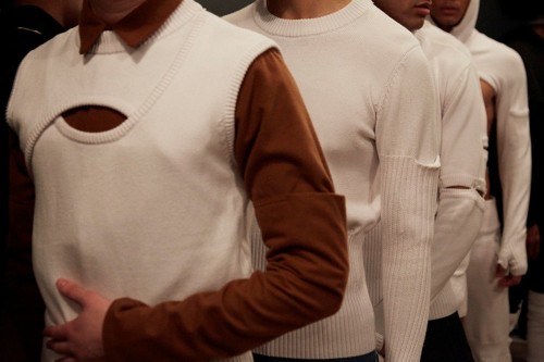 fagunt:Telfar autumn/winter 2015 backstage by Annie Powers