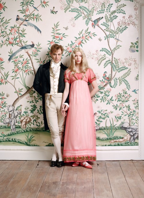 costumeloverz71: Anya Taylor Joy and Johnny Flynn in Vogue to promote the upcoming Emma movie..