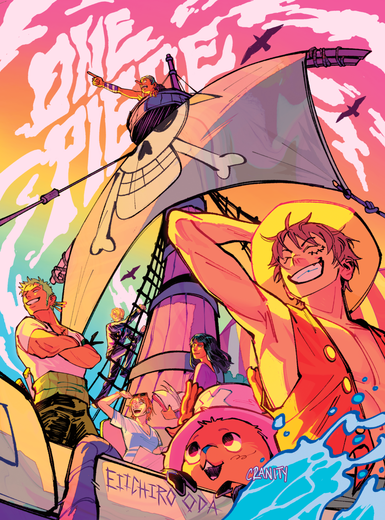 Rocks D. Xebec (Fanart by me) : r/OnePiece