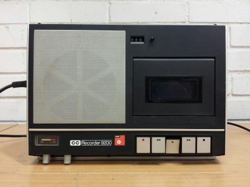 Basf CC Recorder 9200 Cassette Tape Recorder, 1971