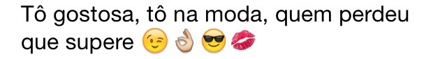 n sou obrigada..