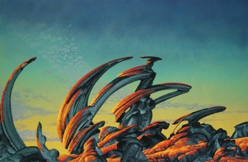 Porn Pics 70sscifiart:  Roger Dean