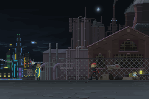 Cyberpunk Pixel Art (Part 1)Pixel Artist: Jason TammemagiSource: genuinehuman.tumblr.com