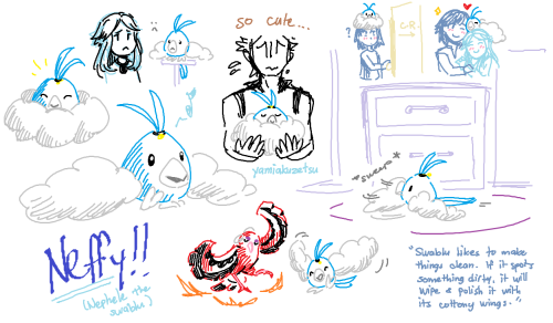 protagverse sketchdumps of some fun stuff I made in (mostly) MS Paint! I find it pretty liberat