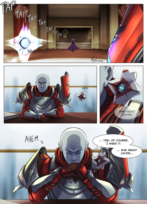 Zavala’s face looks almost serene, which makes Ikora want to hurl a Nova Bomb into it.