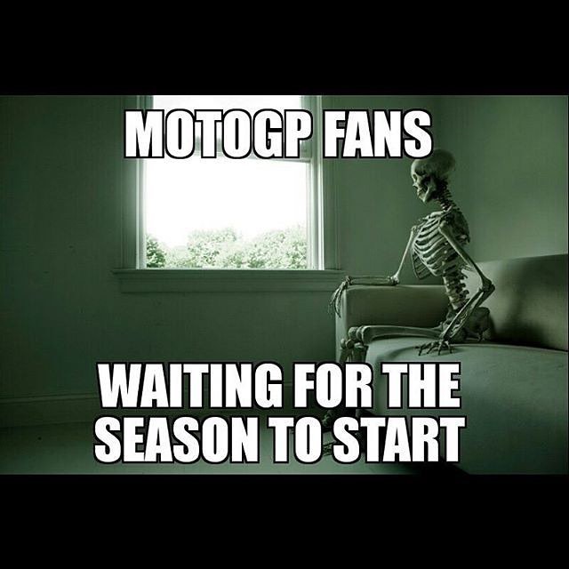 Guilty&hellip;.. 7 more days                                     #motogp #almost