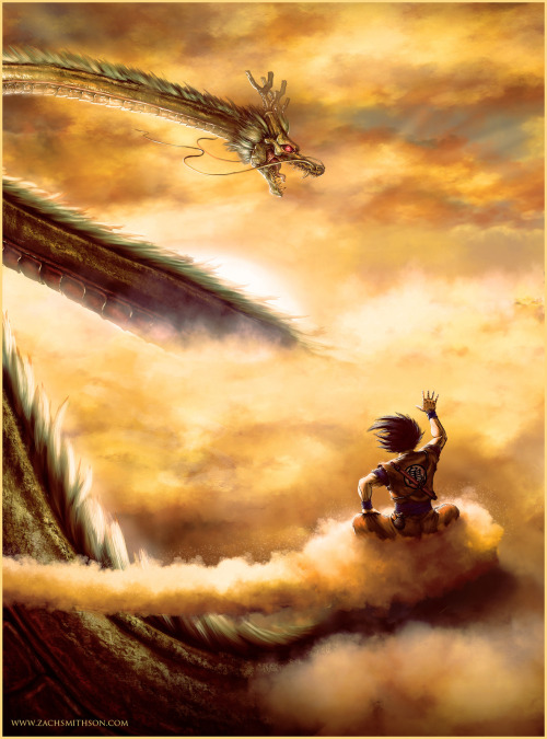 quarkmaster:  Good Morning Shenron by ZachSmithson 
