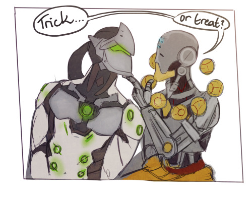 shinyno:@caitninja requested some genyatta uvu!, and the new voicelines are killing me ah<3