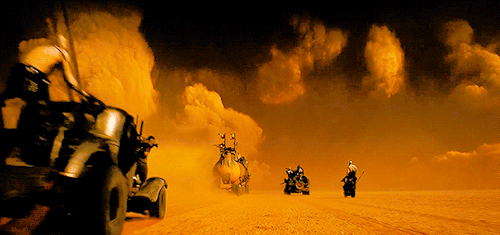 rideitslut:“The cliches of the genre were to desaturate the cinematography. So [George Miller] and g