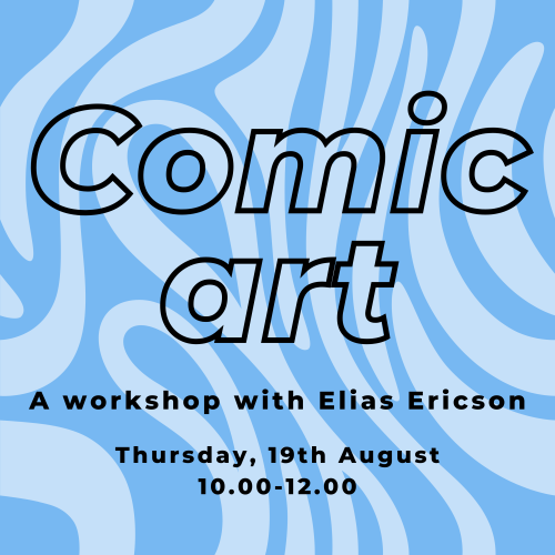 I&rsquo;m holding a comic drawing workshop at Sparkplug  in Gothenburg, a new LGBTQ+ festival!! It&r