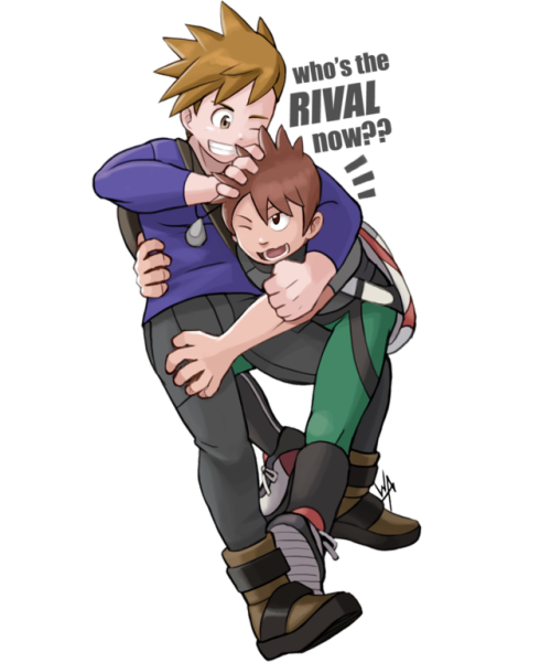 R I V A L B O I SBlue is in the new game!! I’m really glad Trace didn’t just replace him