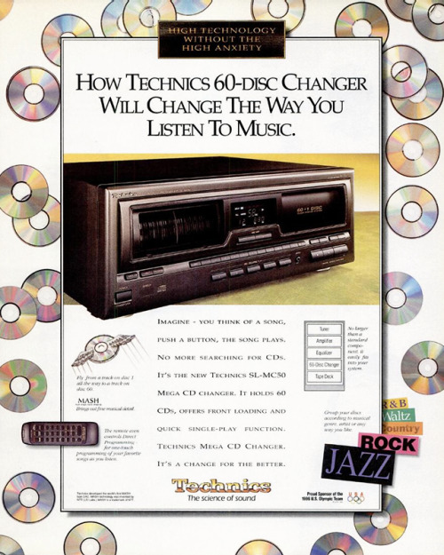 Technics 60 CD Changer, 1995