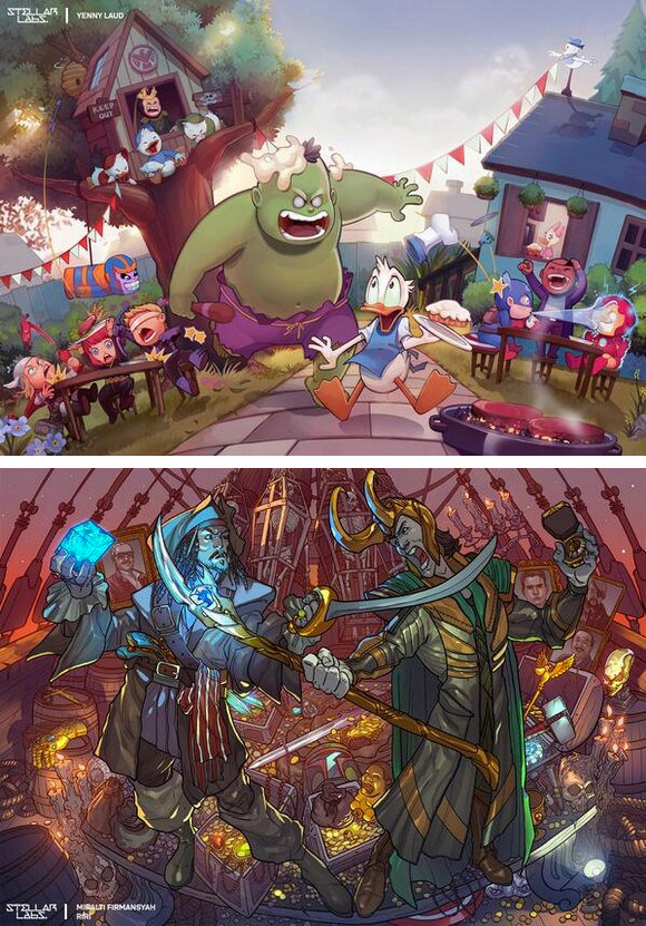 Disney x Marvel -source-