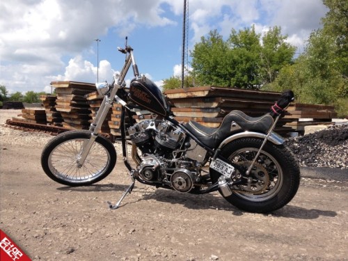 dethtraps: wolvesandwhiskey:  Chris Graves, MKE Wisconsin. 79’ FXE People’s Champ Build.