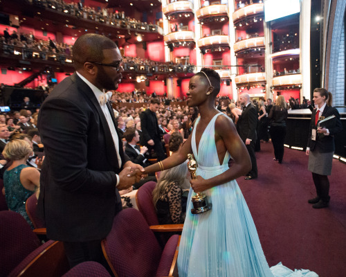 jaiking:  because-blackgirls-duh:  theacademy:  Lupita Nyong’o on her big night.  because-blackgirls-duh.tumblr.com  Follow me at http://jaiking.tumblr.com/ You’ll be glad you did.  Simply beautiful