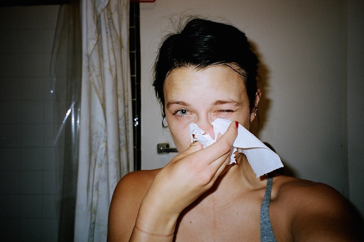 iwontallowit:  Emily Knecht took a selfie every time she cried for 3 years 