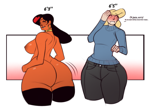 carmessi:  jamesab-smut:  2014AUG27 [X] -  carmessi said to jamesab-smut:    Maybe Gala? =3    Hnnnng!! bootys tall girls are the best man thank you, this is so great, thank you! x3 
