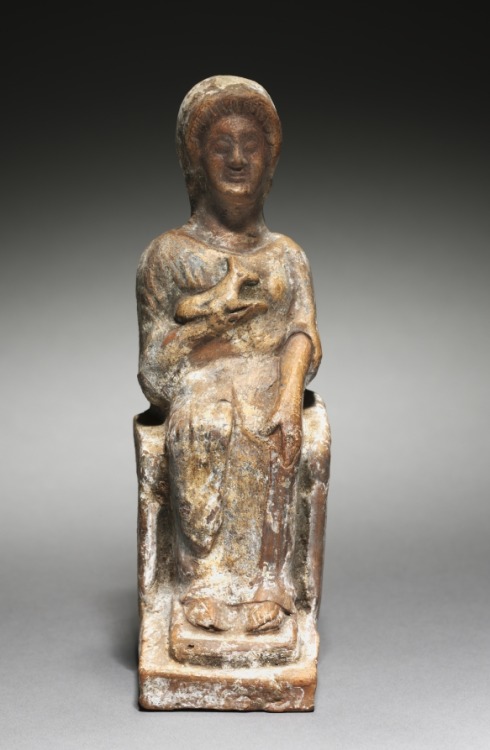 Archaic Figurine, 500s BC, Cleveland Museum of Art: Greek and Roman ArtSize: Overall: 18.7 cm (7 3/8