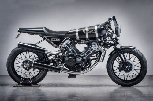 New Brough Superior SS100.More bikes here.