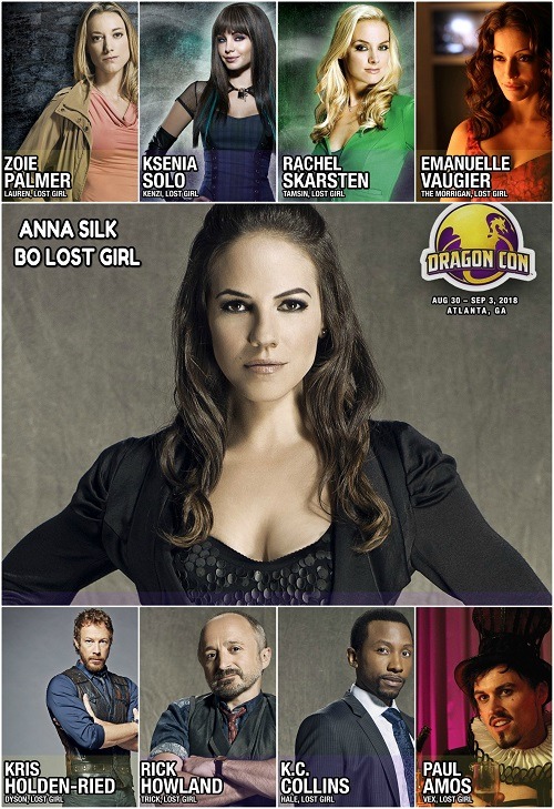 All in for Dragon Con 2018 #LostGirl Cast reunion BOOM !!!