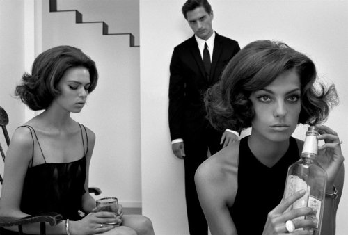 gabbigolightly:La Notte, 1961 by Michelangelo Antonioni / Vogue Italia, 2003 by Steven Meisel