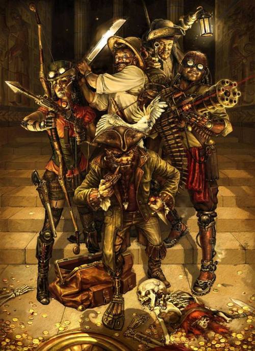 Hunters by Nikolay KorolevSteampunk Tendencies [ Twitter | Instagram | Facebook | Google+ | Pinteres