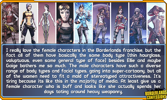 borderlands female characters