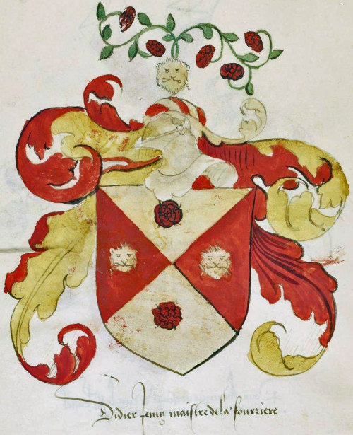 chouettealunettes: Armorial lorrain de la première moitié du XVIe siècle. (1496