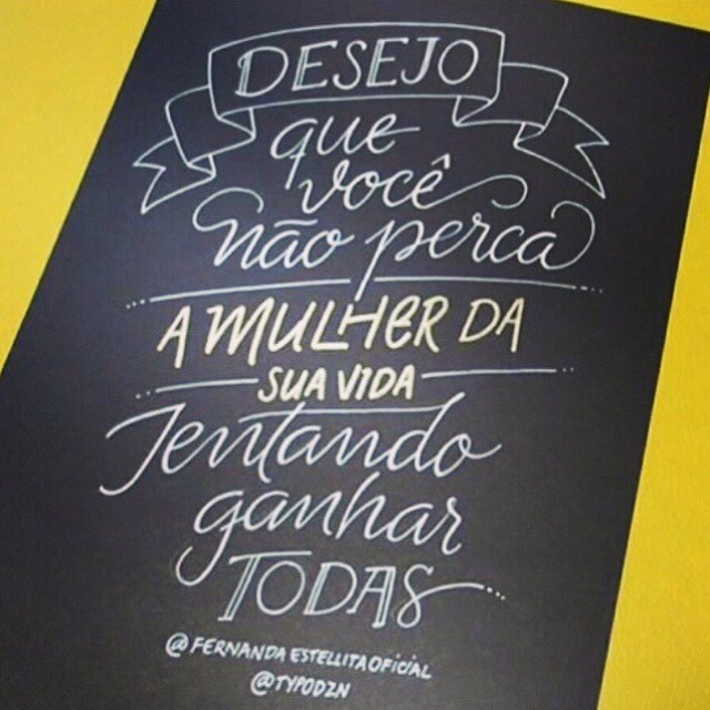 Desejo a todos paz, amor e muita sacanagem ♪♡✌