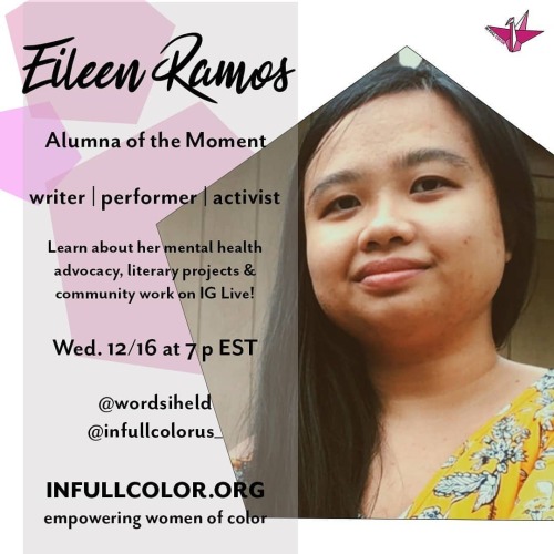 Tomorrow evening I will be talking to @summeringo, founder of @infullcolorus_ on IG live as the #ifc