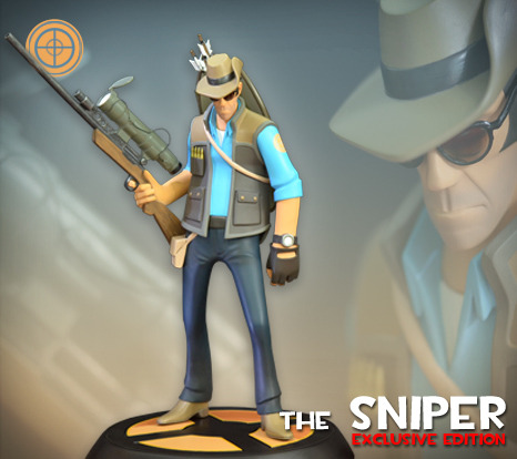 rungs:  hunterv:  cuddlyxmedics:  lavisant:  HOLY SHIT the Sniper figurine looks fucking cool  Sobs with want.  So much want.  BWUH manic…