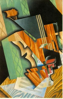 Lyghtmylife:  Gris, Juan [Spanish Cubist Painter And Sculptor, 1887-1927]Violin