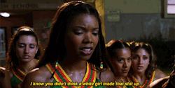 nudefleurs:booasaur: Gabrielle Union - Knowing what white girls didn’t think   Slay.
