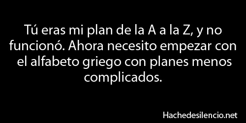 Hache de silencio