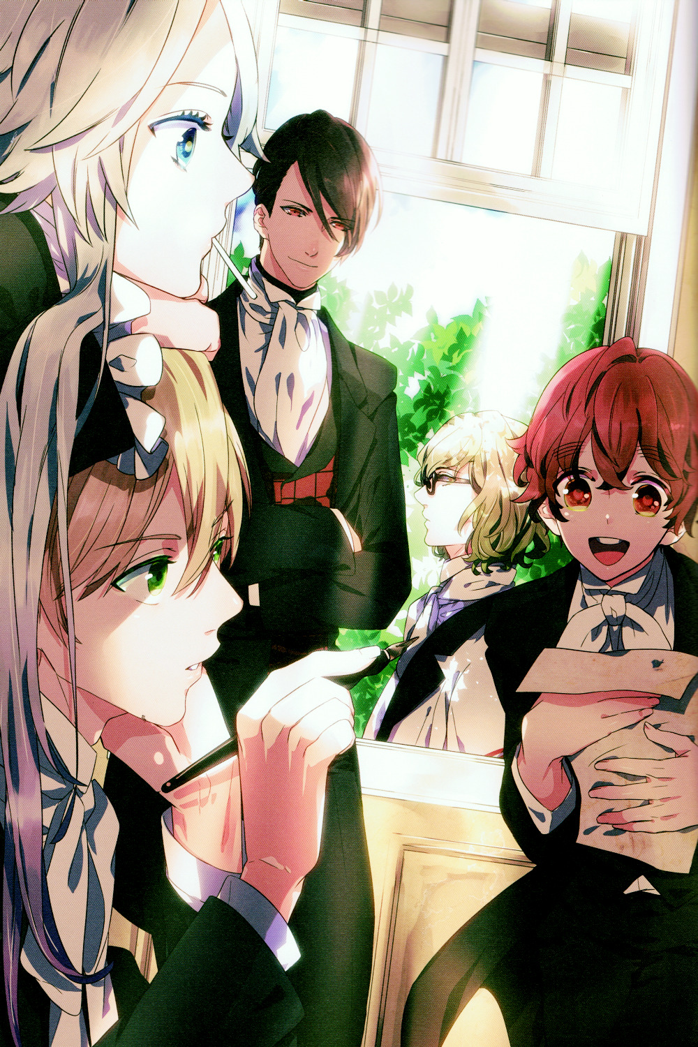 lovetyrant:  Makai Ouji - Artbook Images Since I got the artbook, I decided to scan