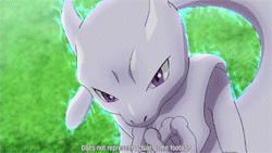 specialpikachuedition:  To change into his new forme, all Mewtwo has to do is believe in himself.