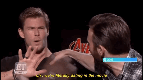 Source : Chris Hemsworth And Chris Evans Et Interview : Age Of Ultron | Et News