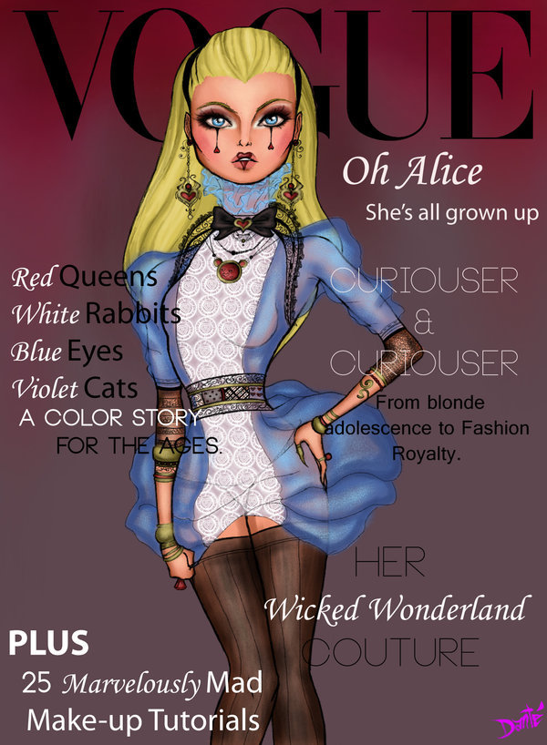 ultimatemoviefanatic:  Disney princesses on the cover of Vogue.