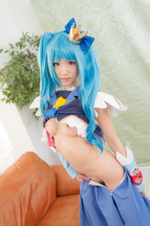 Porn Pics hot-cosplay:  Hot Cure Princess from Happiness