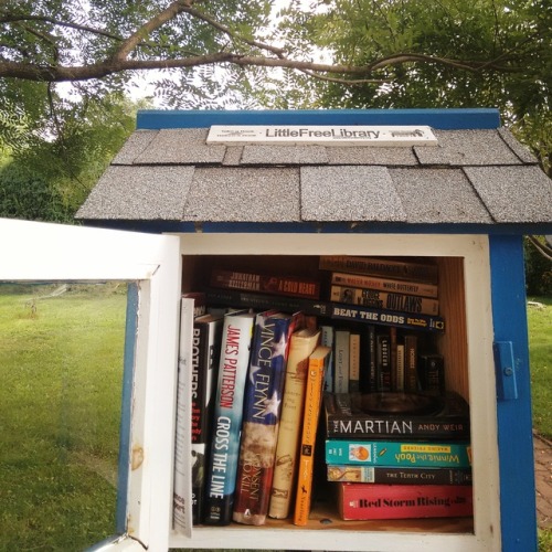 onceuponabookblr:Have you ever been to a Little Free Library before? I &lt;3 them!
