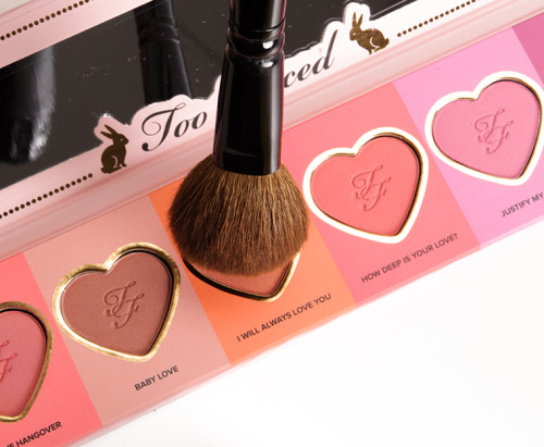 purematte:(via Too Faced Love Flush Blush Palette Review, Photos, Swatches)